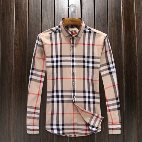 burberry plaid shirt replica|burberry collar shirt men's.